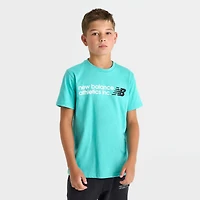 Kids' New Balance Linear Logo T-Shirt