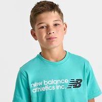 Kids' New Balance Linear Logo T-Shirt