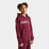Big Kids' New Balance Linear Logo Pullover Hoodie