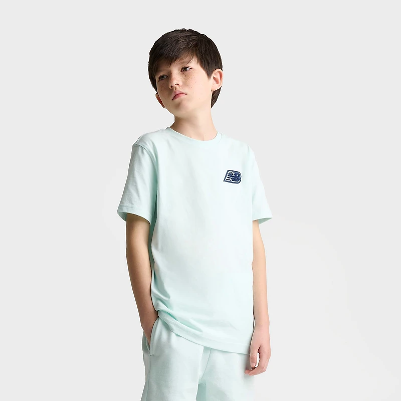 Boys' Big Kids' New Balance Chenille Logo T-Shirt