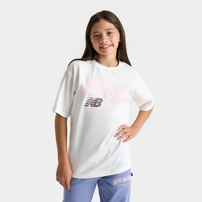 Girls' New Balance 9060 Bubble Graphic T-Shirt
