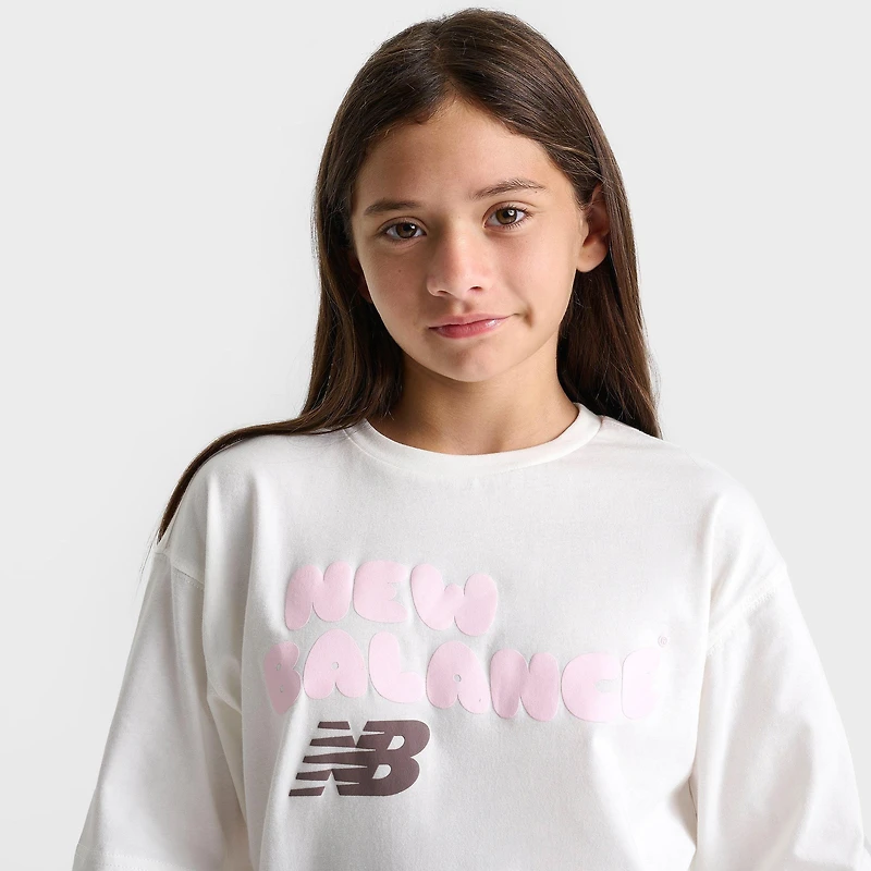 Girls' New Balance 9060 Bubble Graphic T-Shirt