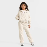 Girls' Big Kids' New Balance Arch Graphic Full-Zip Cropped Hoodie