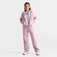 G ARCH GRAPHIC CROPPED FZ HOOD