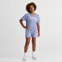 Girls New Balance Club Cropped T-Shirt