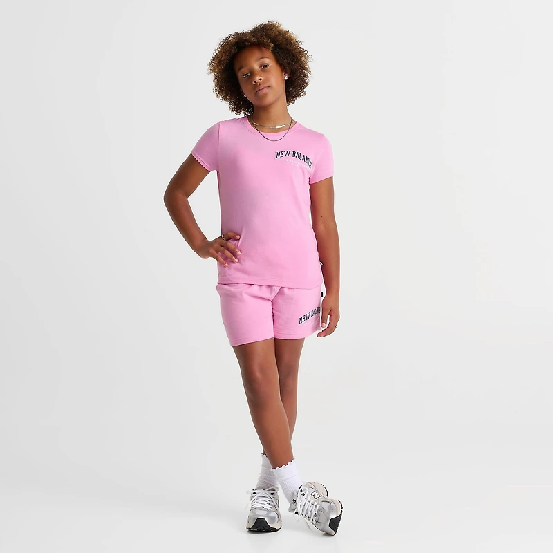 Girls' Big Kids' New Balance Club Baby T-Shirt