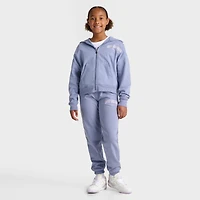 Girls' Big Kids' New Balance Club Fleece Cropped Full-Zip Hoodie