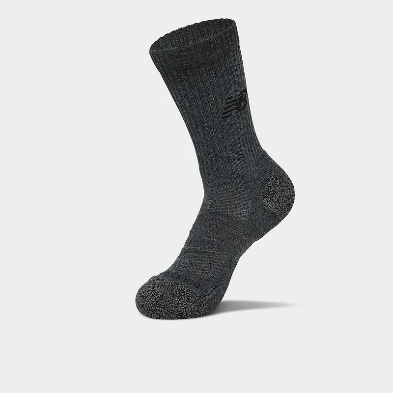 New Balance Active Lifestyle Striped Crew Socks (3-Pack)