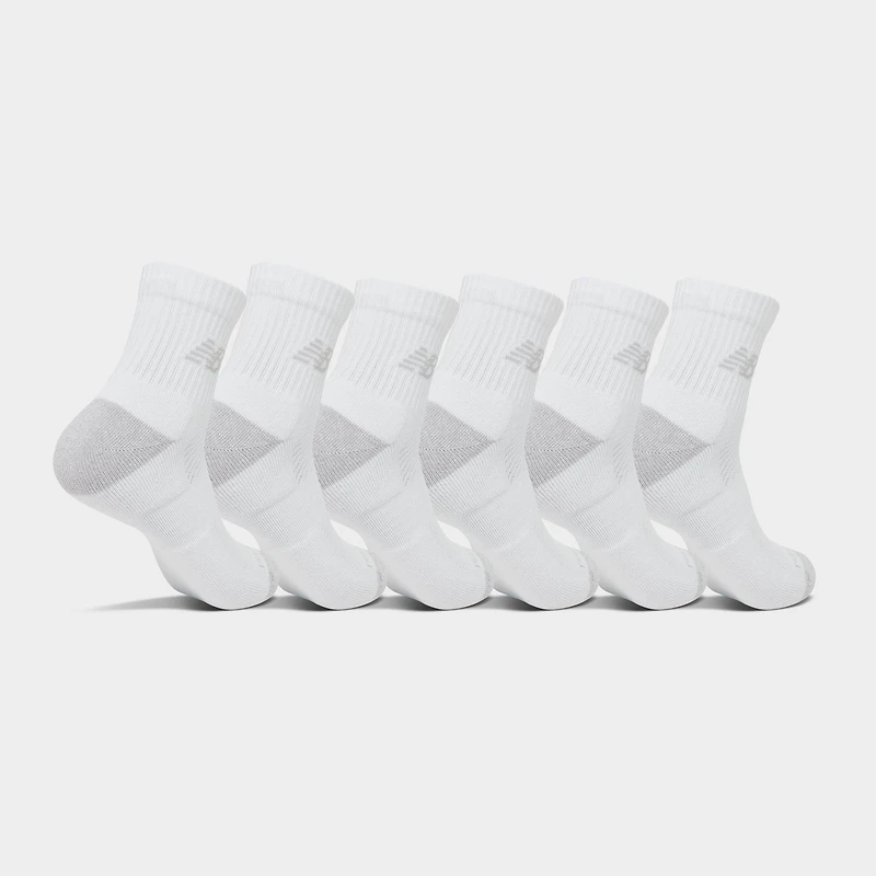 New Balance Active Quarter Socks (6-Pack)