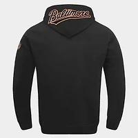 Men's Pro Standard Baltimore Orioles MLB Classics Chenille Pullover Hoodie