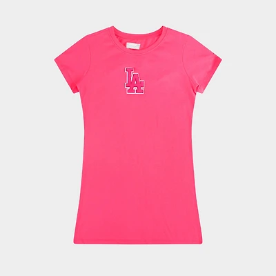 Girls' Big Kids' Pro Standard Los Angeles Dodgers MLB T-Shirt Dress
