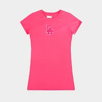 Girls' Big Kids' Pro Standard Los Angeles Dodgers MLB T-Shirt Dress