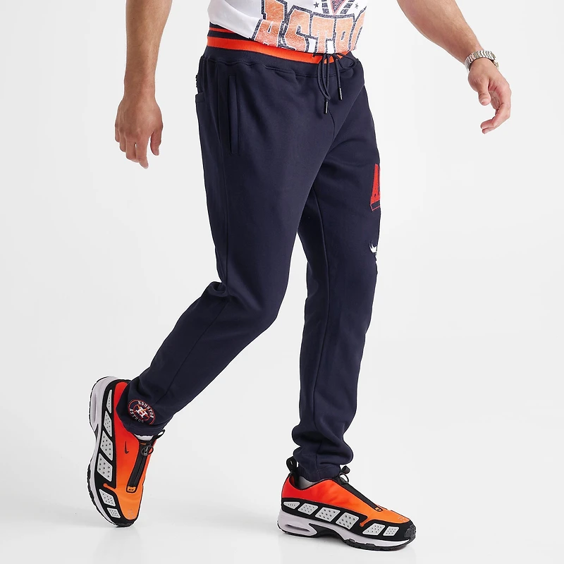 Men's Pro Standard Houston Astros MLB Team Badge Jogger Pants