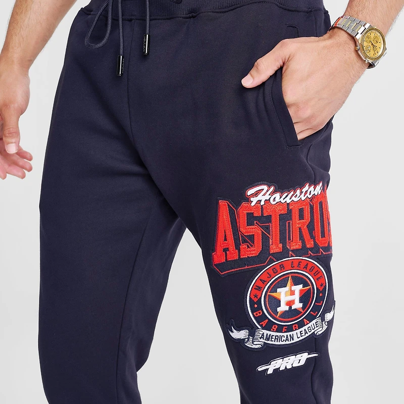 Men's Pro Standard Houston Astros MLB Team Badge Jogger Pants