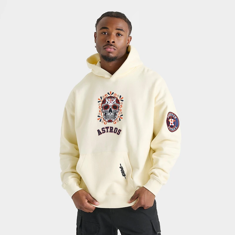 Men's Pro Standard Houston Astros MLB Eternal Skull Graphic Hoodie