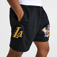 Men's Pro Standard Los Angeles Lakers NBA City Ransom Mesh Shorts