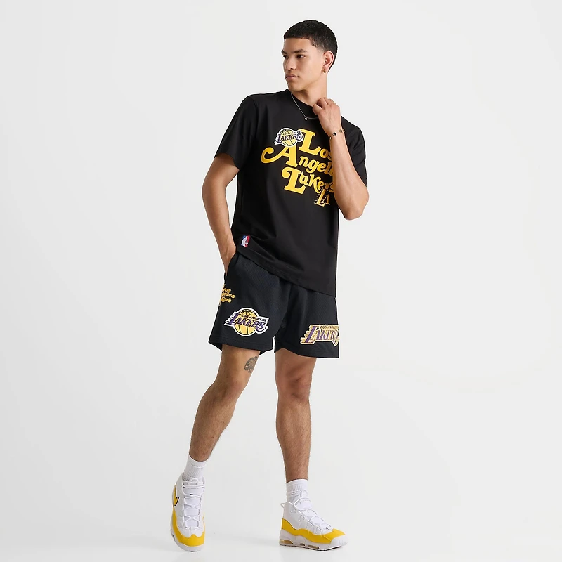 Men's Pro Standard Los Angeles Lakers NBA Souvenir Mesh Shorts