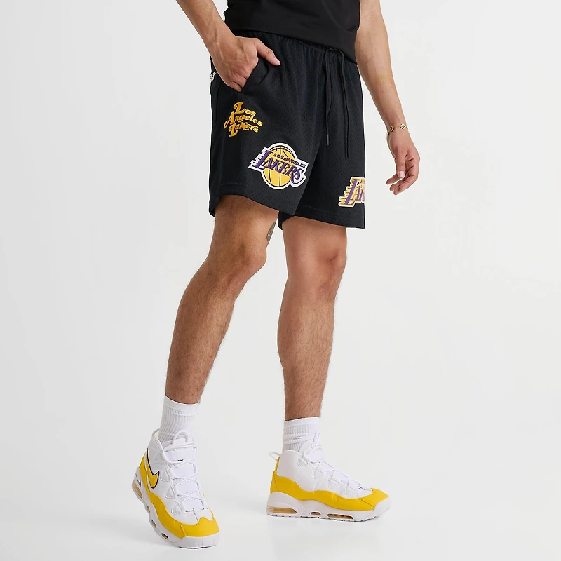 Men's Pro Standard Los Angeles Lakers NBA Souvenir Mesh Shorts