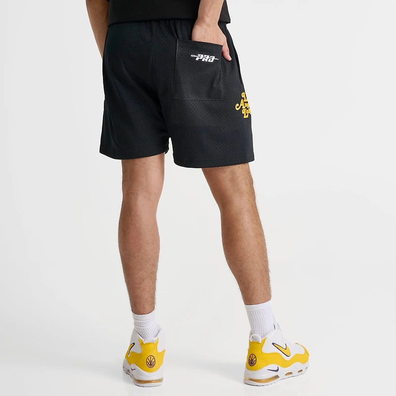 Men's Pro Standard Los Angeles Lakers NBA Souvenir Mesh Shorts