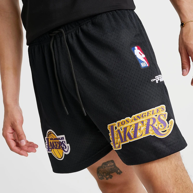Men's Pro Standard Los Angeles Lakers NBA Souvenir Mesh Shorts