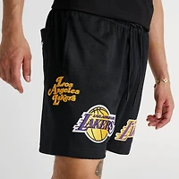 Men's Pro Standard Los Angeles Lakers NBA Souvenir Mesh Shorts