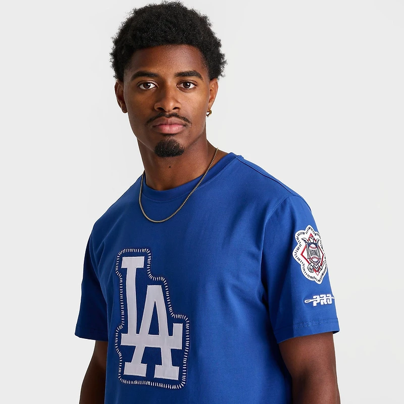 Men's Pro Standard Los Angeles Dodgers MLB DIY Pick Stitch T-Shirt