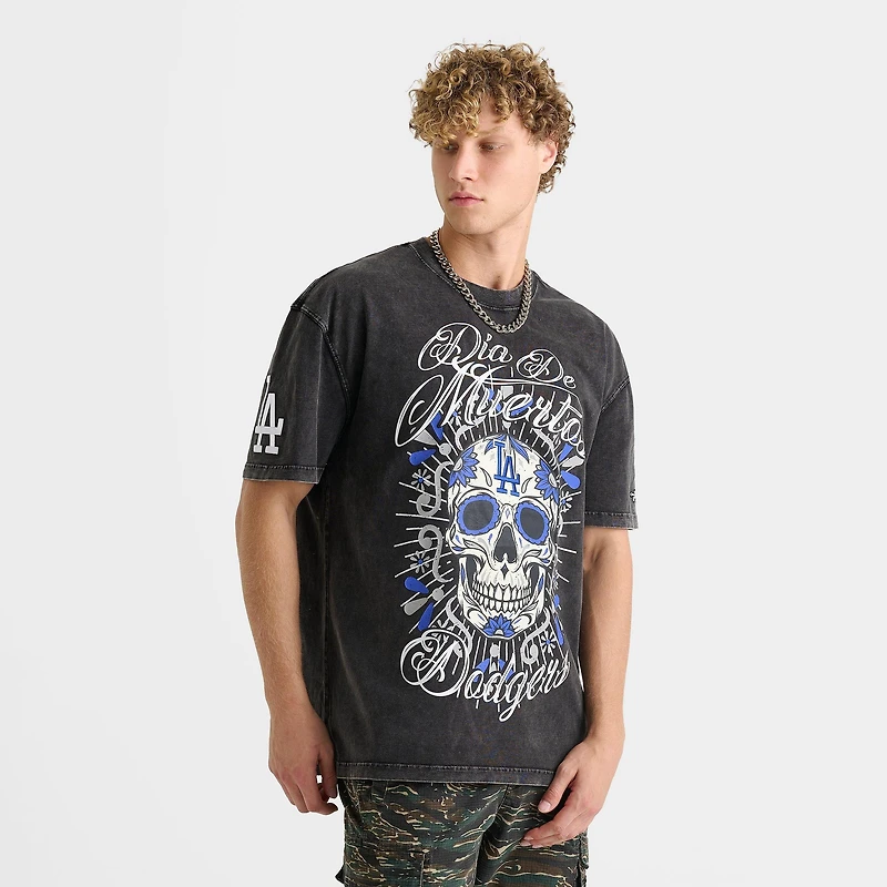 Men's Pro Standard Los Angeles Dodgers MLB Eternal Skull Graphic T-Shirt