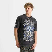 Men's Pro Standard Los Angeles Dodgers MLB Eternal Skull Graphic T-Shirt