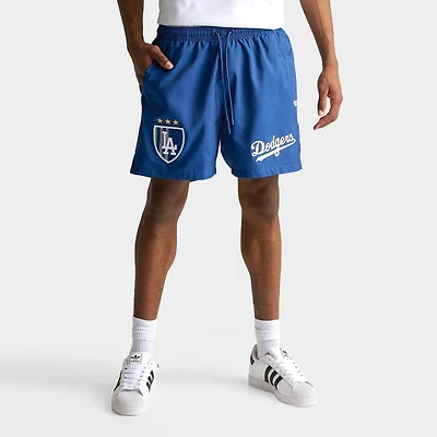 Men's Pro Standard Los Angeles Dodgers MLB Living Large Fleece Shorts