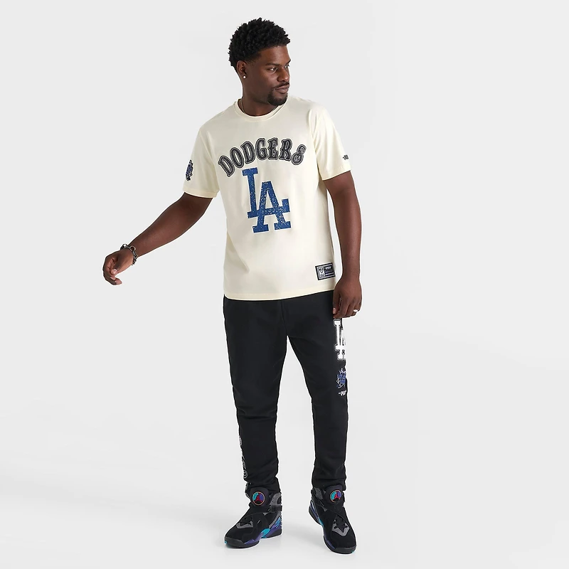 Men's Pro Standard Los Angeles Dodgers MLB Rebel Stacked T-Shirt