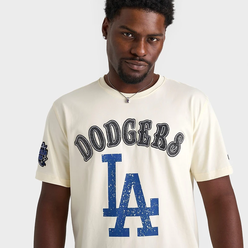 Men's Pro Standard Los Angeles Dodgers MLB Rebel Stacked T-Shirt