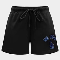Women's Pro Standard Los Angeles Dodgers MLB Classic Fleece Shorts
