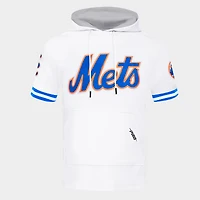 Men's Pro Standard New York Mets MLB Classic Chenille Double Knit Short-Sleeve Hoodie