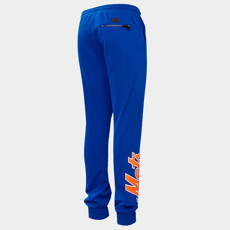 Men's Pro Standard New York Mets MLB Classic Chenille Fleece Jogger Pants