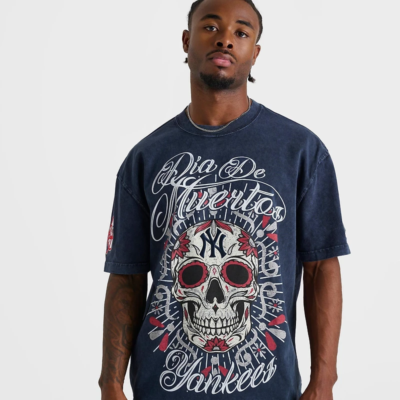 Men's Pro Standard New York Yankees MLB Eternal Skull Graphic T-Shirt