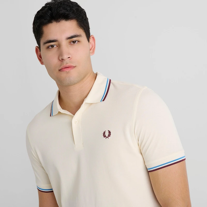 Men's Fred Perry Twin Tip Polo Shirt
