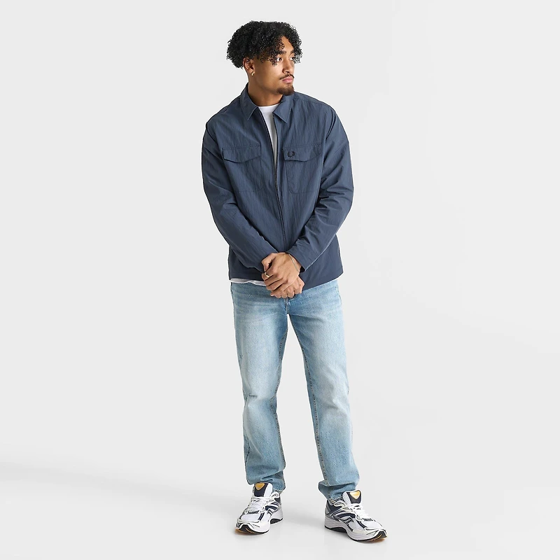 Men's Fred Perry Full-Zip Overshirt