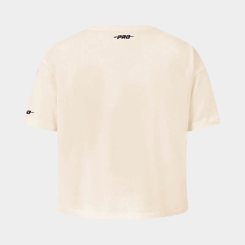 Girls' Big Kids' Pro Standard New York Mets MLB Retro Classic Boxy T-Shirt