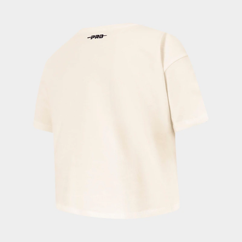 Girls' Big Kids' Pro Standard New York Mets MLB Retro Classic Boxy T-Shirt