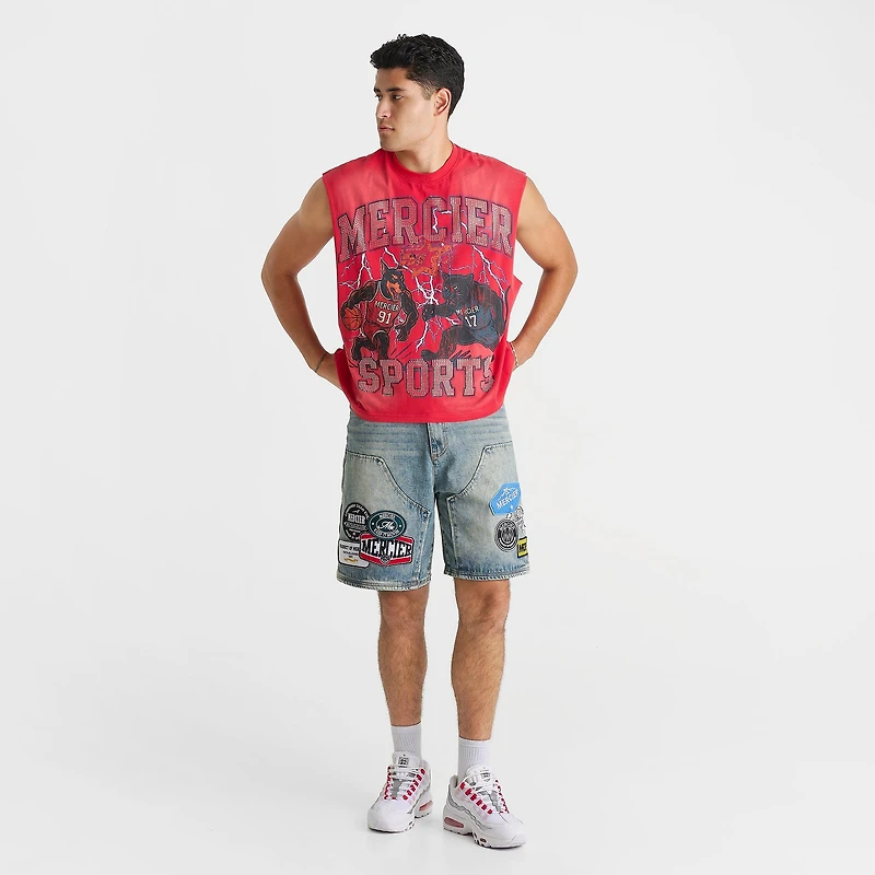Men's Mercier Sports Lightning Graphic Sleeveless T-Shirt