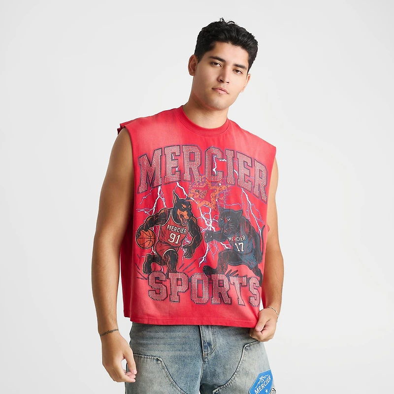 Men's Mercier Sports Lightning Graphic Sleeveless T-Shirt