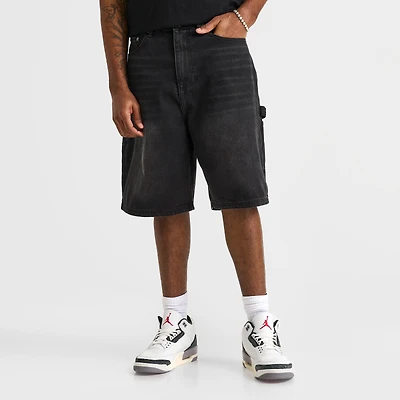 Men's Mercier Stressed Relaxed Hammer Lightweight Denim Jean Shorts