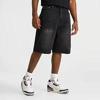 Men's Mercier Stressed Relaxed Hammer Lightweight Denim Jean Shorts