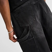 Men's Mercier Stressed Relaxed Hammer Lightweight Denim Jean Shorts