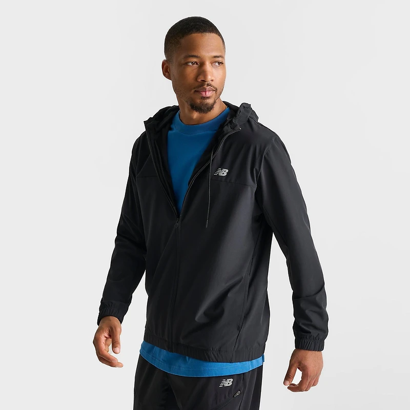 Men's New Balance Sport Essentials Woven Full-Zip Jacket