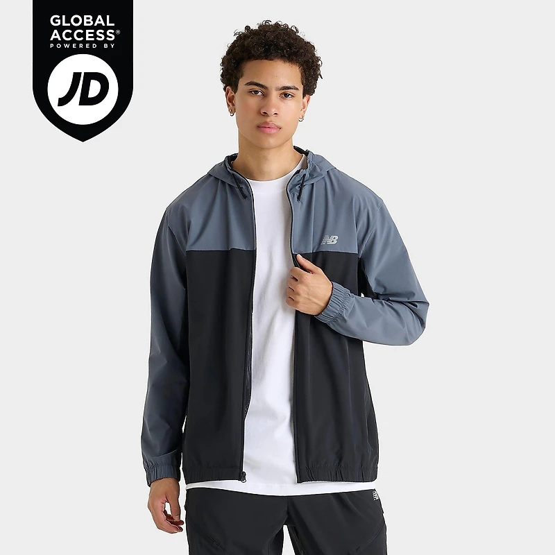 Men's New Balance Sport Essentials Woven Full-Zip Jacket