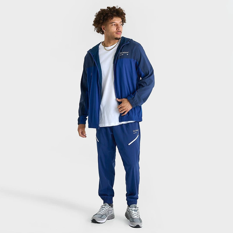 Men's New Balance Reimagined Woven Full-Zip Jacket