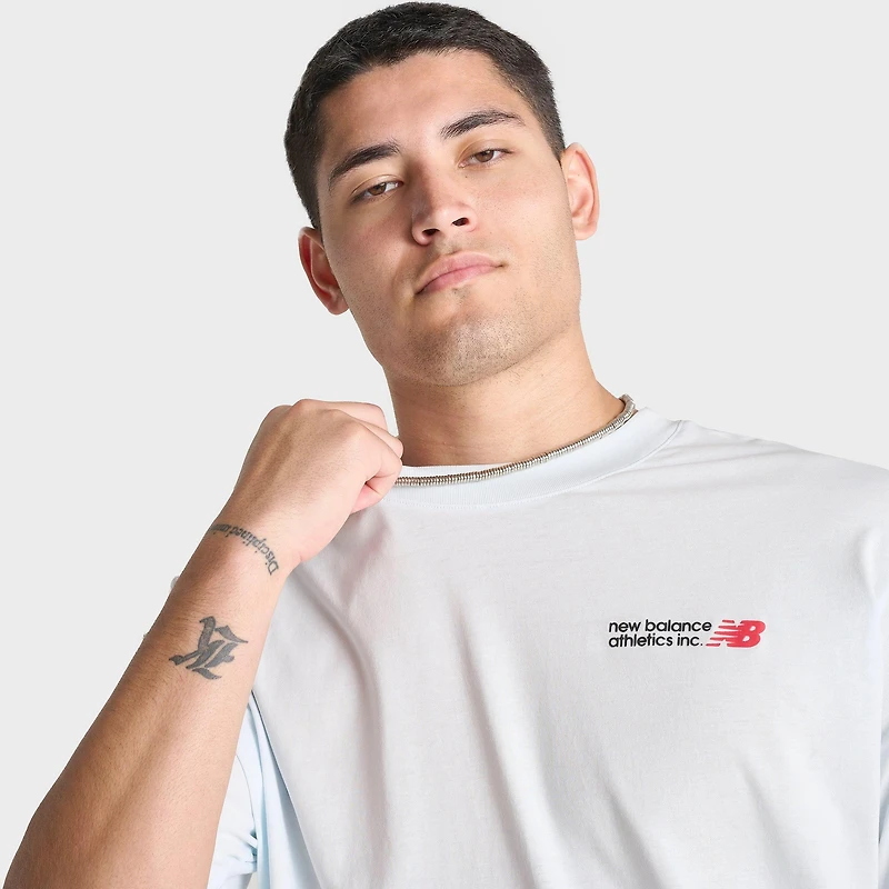 Men's New Balance Athletics Flying NB Logo T-Shirt