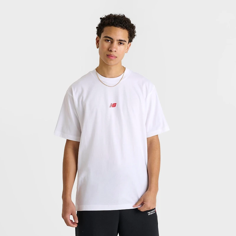 Men's New Balance Linear Stack Logo T-Shirt