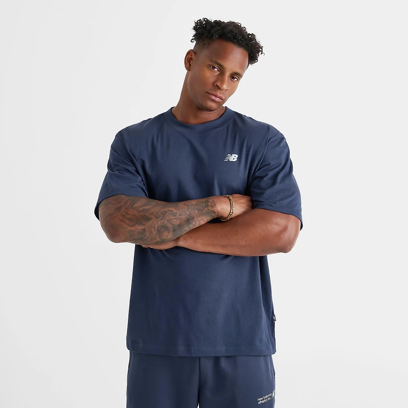 Men's New Balance Flying NB Logo Oversized Graphic T-Shirt
